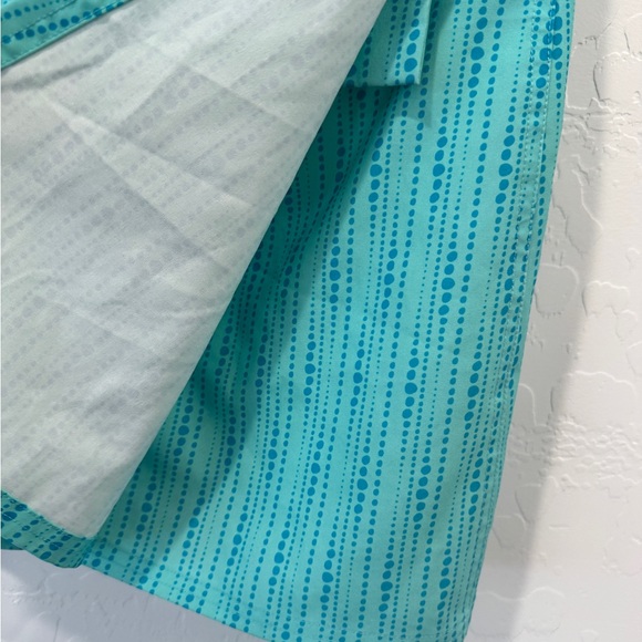 Ripskirt Hawaii Skirt Women Small Blue Dot Mini Length Swim Cover Beach Vacation - Picture 3 of 5